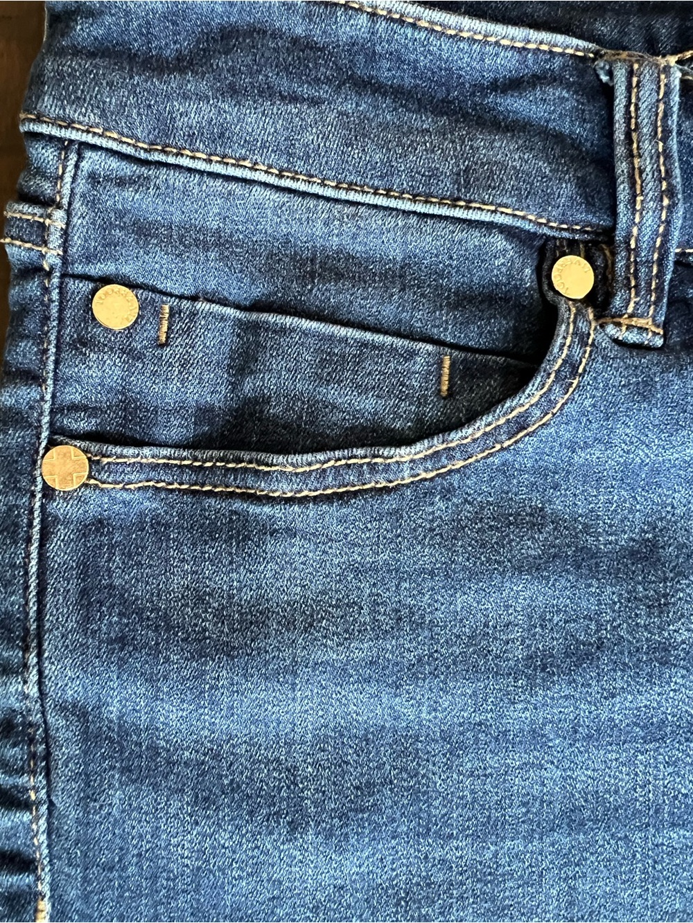 Liverpool L.A. The Crop Cuffed Jeans Women’s 16/33 Dark Wash Stretch Denim - Picture 7 of 11